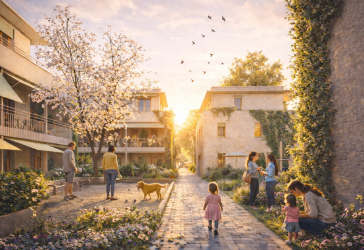 quartier brunner – Wo die Stadt Luft holt. KfW40+QNG. 1-Zimmer-Wohnung mit Süd-Loggia