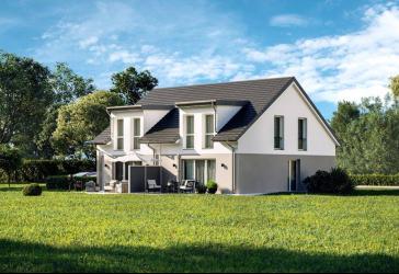 Doppelhaushälfte in KfW-40 NH mit ca. 117 m² Wohnfläche | Neubauprojekt in Rutesheim-Perouse