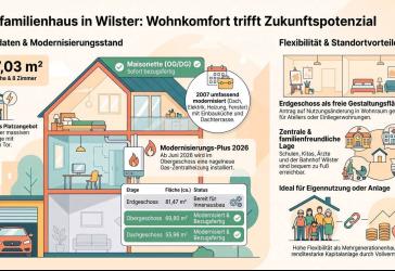 Zweifamilienhaus / Wohnhaus mit erweiterbarem Wohnraum im EG