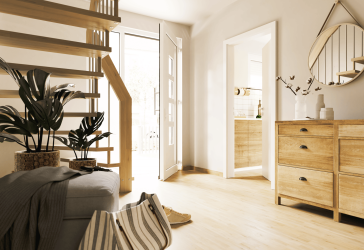 Hausbau in Hankensbüttel: Stadthaus Flair 124 mit Grundstück #46