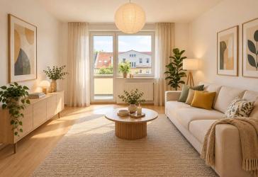 Bezugsfreie 2-Zimmer-Wohnung mit West-Balkon Nahe Tiergarten