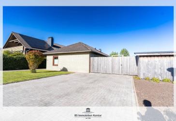 Haskamp! Top gepflegter, renovierter Bungalow mit überdachter Terrasse und Gartenanlage!