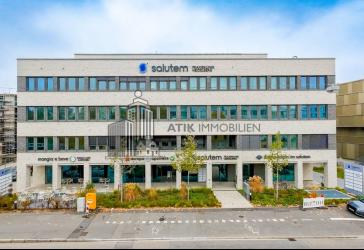 ATIK: Gesundheitszentrum Salutem: Attraktive Gastronomiefläche im Erdgeschoss