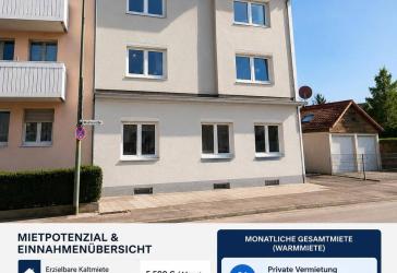 Renditestarkes Mehrfamilienhaus nach Kernsanierung - Top-Investment in Augsburg