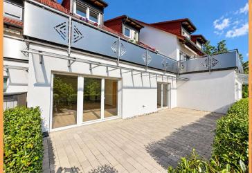 Großzügige 2-Zimmer 111 m² Terrassenwohnung mit Fußbodenheizung + 2 KfZ Plätze in Eckenhaid