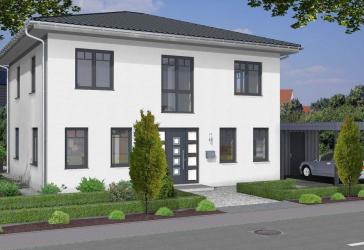 Exklusive, große, preislich attraktive Villa 5-Zi., Wärmepumpe, Galerie u. viele Extras AUF IHREM GRUNDSTÜCK