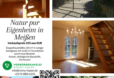 Bezugsfertige Doppelhauhälfte - nachhaltig umgesetzt