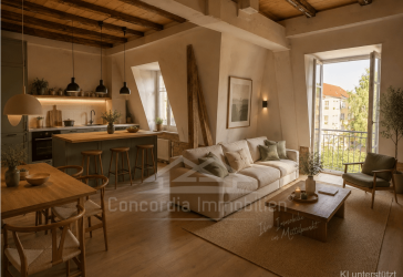 2-Raum-Whg. mit Westbalkon im historischen Altbau!