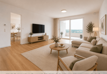 3 Zimmer moderne Etagenwohnung KfW-40 Standard in perfekter Lage - Provisionsfrei -
