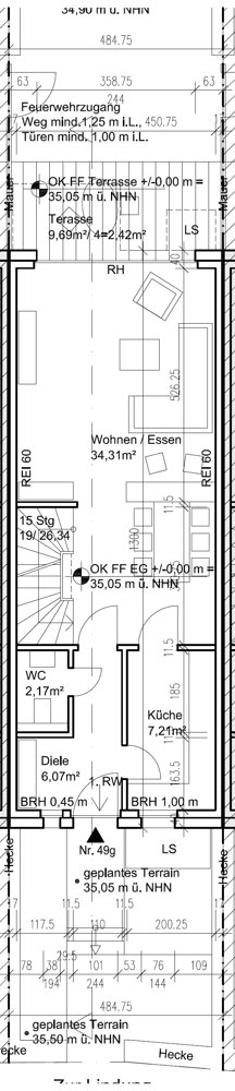 Energieeffizientes 5 Zimmer Reihenmittelhaus mit Stellplatz und Garten in Düsseldorf-Angermund – Düsseldorf – Vorschaubild 7