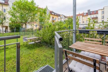 Möblierte 2-Raumwohnung mit Balkon und eigenem Garten in Leipzig-Mockau-Süd – Vorschaubild 9