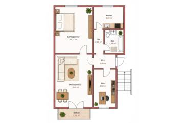 Modernisierte 3-Zimmer-Wohnung mit Balkon in Berlin Mitte – derzeit vermietet – Berlin / Mitte – Vorschaubild 11