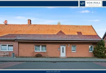 Kleines Einfamilienhaus mit großem Grundstück