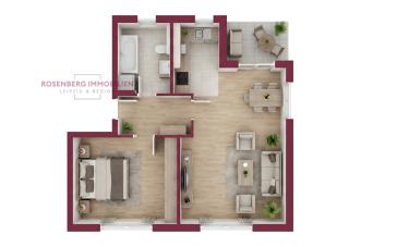*bezugsfrei*Über den Dächern von Plagwitz:bezugsfreie 2-Zimmer-Wohnung mit Balkon – provisionsfrei – Vorschaubild 9