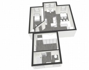 Hochwertige Ausstattung,möbliert-Erstbezug nach Kernsanierung: 2-Zimmer-Souterrain-Whg.,Design EBK – Berlin – Vorschaubild 31