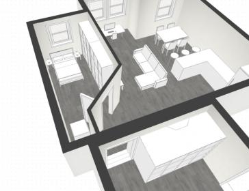 Hochwertige Ausstattung,möbliert-Erstbezug nach Kernsanierung: 2-Zimmer-Souterrain-Whg.,Design EBK – Berlin – Vorschaubild 32