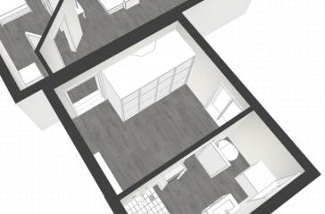 Hochwertige Ausstattung,möbliert-Erstbezug nach Kernsanierung: 2-Zimmer-Souterrain-Whg.,Design EBK – Berlin – Vorschaubild 34