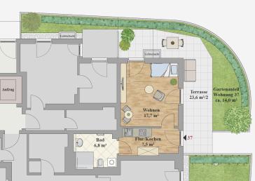 ERSTBEZUG - 1,0-ZIMMER WOHNUNG – Dresden – Vorschaubild 3