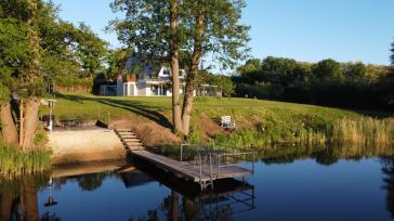 Einfamilienhaus mit großem, exklusiven Wassergrundstück, private Badestelle, Pool, hochwertige Ausstattung, sehr viele Extras, direkt am Motzener See – Mittenwalde, Motzen – Vorschaubild 4