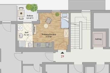 ERSTBEZUG - 1,0-ZIMMER WOHNUNG – Dresden – Vorschaubild 3