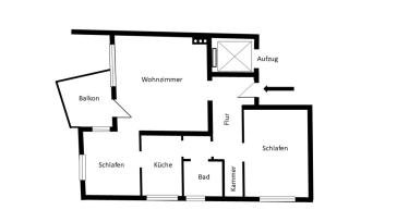 Kapitalanlage in Berlin-Mariendorf: Vermietete 3-Zimmer-Wohnung mit Balkon und Stellplatz – Berlin – Vorschaubild 5
