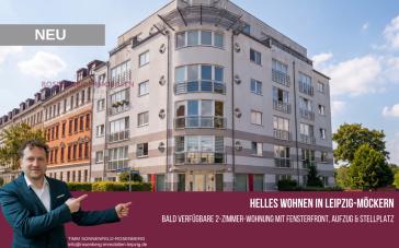 *frei werdende* Lichtdurchflutete 2 Zimmer in Möckern –mit Aufzug & Stellplatz – Bild 1 von 12