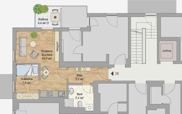ERSTBEZUG - 1,5-ZIMMER WOHNUNG – Dresden – Vorschaubild 3