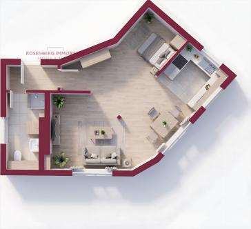 *Bezugsfrei*Charmantes Single-Juwel mit Altbau-Flairin Top-Lage von Leipzig-Schleußig – Vorschaubild 10
