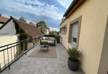 Großzügige 3-Zimmer-Wohnung mit mega Terrasse in Sinsheim-Hilsbach