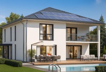 Zukunftssicher einziehen: Das STREIF Haus als hocheffizientes KFW 40 Plus Haus.