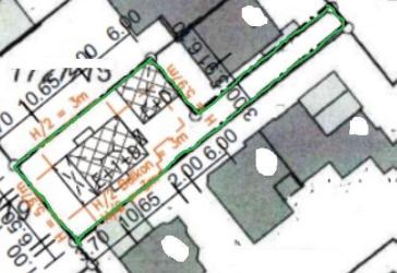 Ottobrunn-Baugrundstück 'PROVISIONSFREI' mit Bauantrag, sehr gute Wohnlage für 2-3 Familienhaus-Stadtvilla!