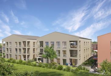 HEUTE SCHON AN MORGEN DENKEN-Seniorenzentrum Blumenviertel KfW 40 QNG