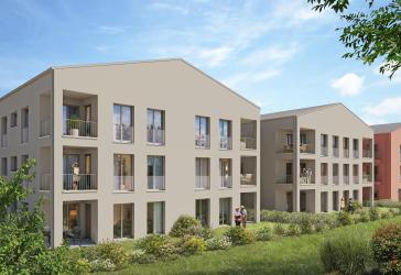 HEUTE SCHON AN MORGEN DENKEN-Seniorenzentrum Blumenviertel KfW 40 QNG