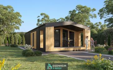 Tolles Baugrundstück mit einem Bungalow als Beispielplanung