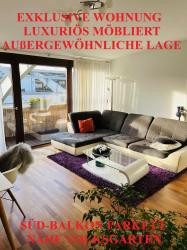 EXKLUSIVE WOHNUNG LUXURIÖS MÖBLIERT IN AUßERGEWÖHNLICHER LAGE SÜD-BALKON PARKETT NÄHE VOLKSGARTEN