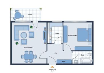Wertstabile Kapitalanlage: Vermietete 2-Zimmer-Wohnung mit Sonnenbalkon in Charlottenburg – 14055 Berlin – Vorschaubild 9