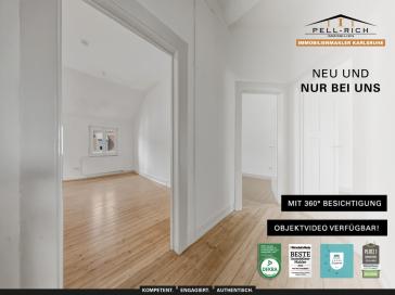 GROSSZÜGIG – Wohnung mit viel Raumgefühl und Charme in denkmalgeschützten Altbau-Mehrfamilienhaus