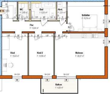 BEZUGSFREIE 3-RAUM WOHNUNG MIT TOLLER AUSSTATTUNG – Dresden – Vorschaubild 3
