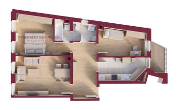 Denkmalgeschützte 3-Zimmer-Eigentumswohnung mit Balkon und Aufzug - Provisionsfrei! – Vorschaubild 13