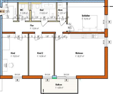 SCHÖNE 3-RAUM WOHNUNG IM 2. OBERGESCHOSS – Dresden – Vorschaubild 2