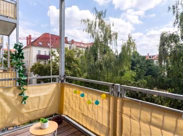 *Provisionsfrei für Käufer + direkt einziehen*Stuck, Stil & Gohlis: 3-Raum-Wohnung mit Balkon – Vorschaubild 9