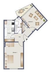 vermietete 2-Zimmer-Eigentumswohnung mit Sonnen-Balkon zum Hof Nähe Volkspark Wilmersdorf – 10715 Berlin – Vorschaubild 5