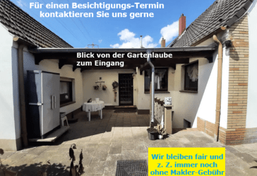 Duisburg Neumühl, bei OB, 105 m² Wohnen, erschlossenes Bau-/Garten-Grundstück 801 m², OG-Klimaanlage
