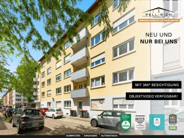 STADTJUWEL: Schicke vollmöbilierte 2-Zimmerwohnung in der Karlsruhe Südstadt mit Balkon