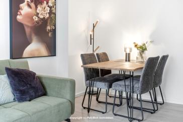 STADTJUWEL: Schicke vollmöbilierte 2-Zimmerwohnung in der Karlsruhe Südstadt mit Balkon – Karlsruhe – Vorschaubild 4