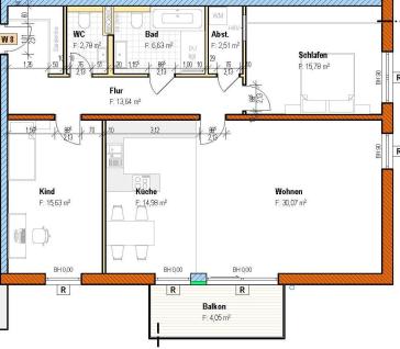 RUHIGE 3-RAUM WOHNUNG IM ERSTBEZUG – Dresden – Vorschaubild 2