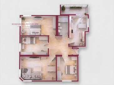 Denkmalgeschützte 4-Zimmer-Wohnung in gefragter Lage – Vorschaubild 10