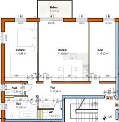 HERRLICHE 3-RAUM WOHNUNG IM 3. OBERGESCHOSS – Dresden – Vorschaubild 3