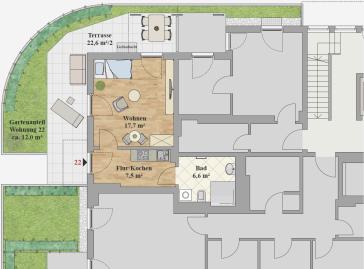 ERSTBEZUG - 1,0-ZIMMER WOHNUNG – Dresden – Vorschaubild 3