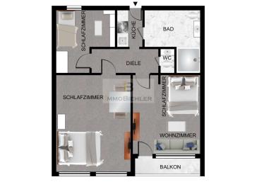 Investieren & Einziehen: Modernisierte Citywohnung mit Weitblick – Leverkusen – Vorschaubild 3